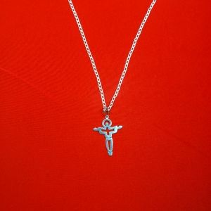 925 sterling silver cross pendant and 925‎ silver chain